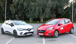 Opel Corsa 1,4 90ps – Renault Clio 1,2 TCe 120ps Opel Corsa 1,4 90ps – Renault Clio 1,2 TCe 120ps
