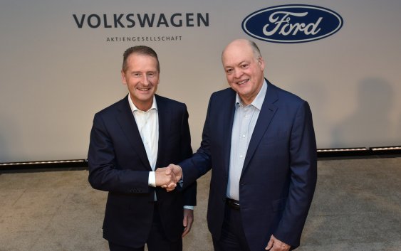 Η Ford και η Volkswagen διευρύνουν την παγκόσμια συνεργασία τους